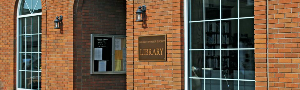 Front of Camargo Township District Library building